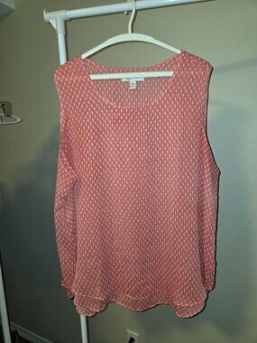 Cristina B Lightweight Tank Top Flowy Size XXG Vacation Summer Breathable